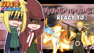 Naruto’s parents react to Naruto Uzumaki   Minakushi  their death [upl. by Gamages820]