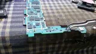 Samsung P3100 Mic Ic Replacement [upl. by Morlee]