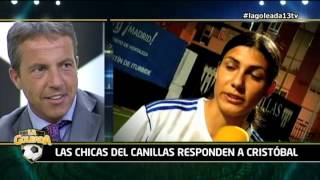 Las chicas de CD Canillas responden a Cristóbal Soria tras sus declaraciones quotLa Goleadaquot  13tv [upl. by Dray]