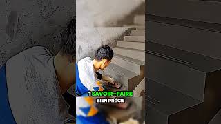 Voici Comment Sont Réalisés Des Escaliers En Béton béton escalier fabrication batiment [upl. by Sutniuq]