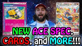 PokeBeach News New Ace Spec New Cards New Pokemon Binders [upl. by Enicar]