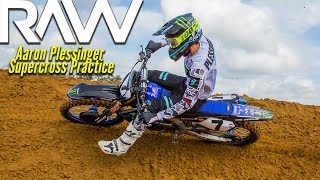 Aaron Plessinger Supercross Practice RAW  Motocross Action Magazine [upl. by Heurlin284]