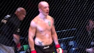 BAMMA 10 Prelim Marc Allen Vs Lee Taylor [upl. by Idden309]