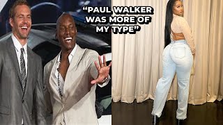 Zelie Timothy Embarrassed Tyrese on live admitting she PREFERRED Paul Walker [upl. by Aihpledalihp]