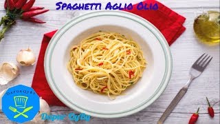 Resep Spaghetti Aglio Olio Special [upl. by Hildegaard]