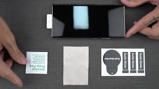 Samsung Galaxy S22 Ultra Screen Protector Installation Video [upl. by Gemperle]