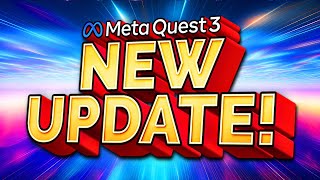 New Quest 3 Update V71 Brings A New Look [upl. by Rawley]