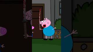 peppa pig horror evil pig scary story peppapig shorts [upl. by Orrin458]