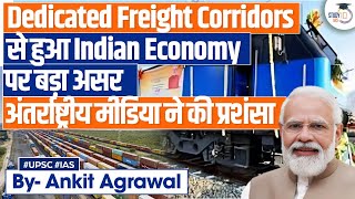 Study finds Dedicated Freight Corridors paving Path for more Equitable Economic growth across India [upl. by Lucinda89]