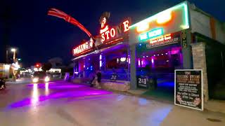 KAVOS BY NIGHT  NIGHTLIFE IN KAVOS END OF JUNE 2022 CORFU ISLAND GREECE 🇬🇷 [upl. by Catton]