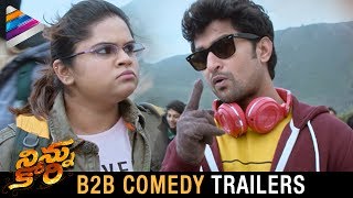 Ninnu Kori Back 2 Back Comedy Trailers  Nani  Nivetha Thomas  Aadhi  Telugu Filmnagar [upl. by Ahsetra]