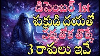 డిసెంబర్ 1 లో శుక్రుడి దయతో నక్కతోక తొక్కే 3 రాశులు ఇవేdecember2024astrology [upl. by Netneuq]