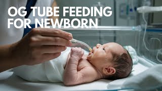 OG TUBE FEEDING FOR BABY in NICU [upl. by Pomeroy614]