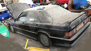 1988 Mercedes Benz 190E 25 Restoration Project [upl. by Skolnik935]