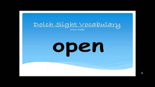 Dolch Sight Words Grade 1 II [upl. by Elinnet158]