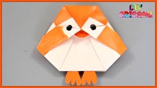 How to Make An Origami Owl  The Beginner’s Tutorial to Origami [upl. by Ailyn]