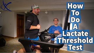 How To Find Your Hear Rate Zones For Running  How To Do A Lactate Threshold Test [upl. by Aimat]