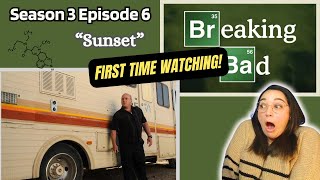 First Time Watching BREAKING BAD REACTION 3x6 quotSunsetquot [upl. by Narmis293]