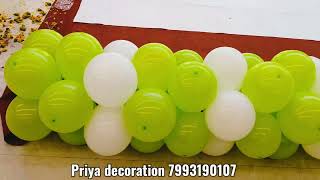 Priya decoration 7993190107 seemantham decoration [upl. by Atinal]