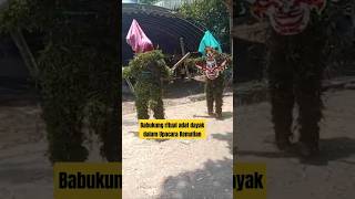 Babukung ritual adat dayak dalam upacara kematian di Tumbang Koling Cempaga Hulu dayak budaya [upl. by Pernell]