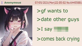 Anon Does a Classic Move on his Girlfriend  4Chan Greentext Stories [upl. by Anirual]