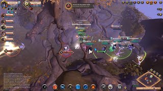 Albion Online PVP  King Maker Bridled Fury  Mixed Fights [upl. by Haeluj]