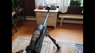 How to bore sight a rifle scope with a Bushnell magnetic bore sight [upl. by Adelaida]