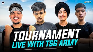 Game Coming Back  Tournament Live With TSG ARMY❤💙 tsglegend [upl. by Anamor]