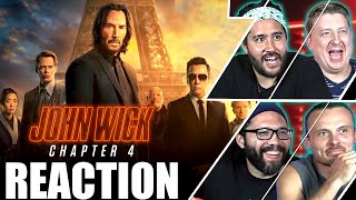 John Wick Chapter 4 MOVIE REACTION [upl. by Mensch]