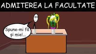 LA FACULTATE Examenul De Admitere [upl. by Corly]