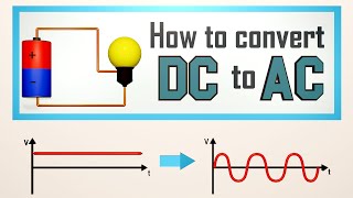 How To Convert DC to AC  Direct current Inverting  3D Animation [upl. by Eissirc]