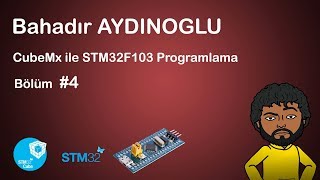 4 CubeMx ile STM32F103 Programlama  16x2 LCD Kütüphanesi [upl. by Alesig]