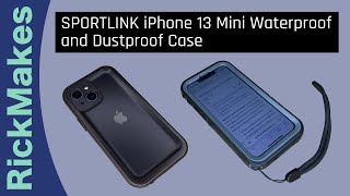 SPORTLINK iPhone 13 Mini Waterproof and Dustproof Case [upl. by Cate]