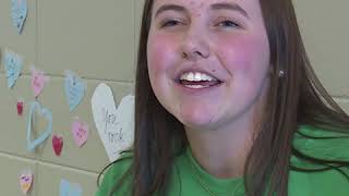 Easley students covered the school with love messages [upl. by Inna]