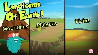 LANDFORMS  Types Of Landforms  Landforms Of The Earth  The Dr Binocs Show  Peekaboo Kidz [upl. by Denzil624]