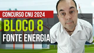 Matriz energética fontes renováveis e não renováveis BLOCO 8 CNU 2024 I Questões CESGRANRIO [upl. by Potts536]