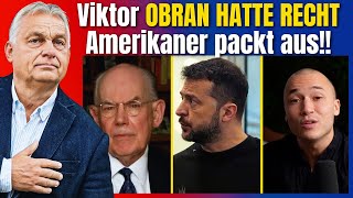 Viktor OBRAN HATTE RECHT Amerikaner packt endlich aus [upl. by Noxaj]