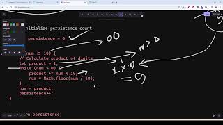 Coderbyte  Multiplicative Persistence  Easy  Solution with JavaScript [upl. by Aecila]