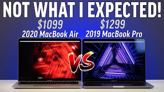 2020 MacBook Air vs 2019 13” Pro  Best Budget MacBook [upl. by Adaran332]