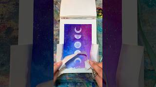 Super Satisfying Tape Peel Cosmic Moon Phases satisfying [upl. by Noitna]