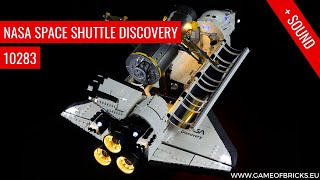 LEGO NASA Space Shuttle Discovery 10283 Light Kit [upl. by Ueihttam]