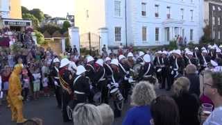 Falmouth Marching Band Falmouth week 2015 [upl. by Prudence]