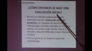 Evaluación Social de Proyectos [upl. by Neeluj669]