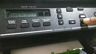 Tutorial Scan Printer Brother T310 Lengkap [upl. by Adehsar]