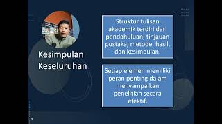 Struktur Tulisan Akademik [upl. by Idette]