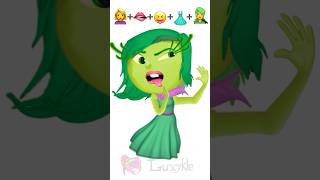 👩👄😝👗👨‍🎤‍‍ Making Inside Out 2 Disgust Emoji Mixing shorts [upl. by Aehcsrop]