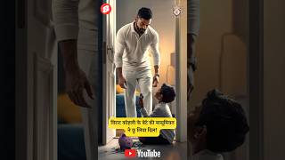 Virat Kohli के बेटे ने दिल जीत लिया in JUST 10 Seconds shorts viratkohli tiktok viralvideo [upl. by Siusan]