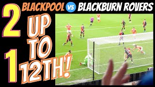 BLACKPOOL 21 BLACKBURN ROVERS  MATCH DAY VLOG [upl. by Rugg]