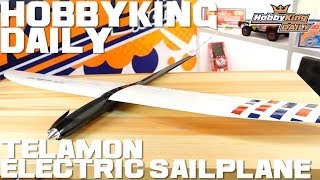 HobbyKing Daily  Telamon Electric Sailplane [upl. by Norrag]