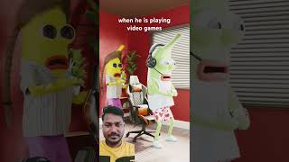 What game is he playing gaming memebanana [upl. by Namaj]